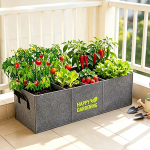 Sacs de plantation rectangulaires épaissis en feutre non tissé respirant et durable pour la culture à domicile – Vente en gros fabricant - Product Image 4