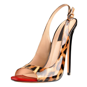 Personalizza le scarpe con <span class=keywords><strong>tacco</strong></span> alto Peep Toe sfumate <span class=keywords><strong>bordeaux</strong></span> per le donne sandali con <span class=keywords><strong>tacco</strong></span> 12cm con cinturino e cinturino - Product Image 6