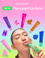 Glorysmile Suiker-geïnfuseerde Kokosolie Lipbalsem Tint 10g Fruitgeur Hydraterende Volumegevende Lipverzorging Balsem Tube Verpakking 15+