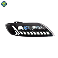 YU GUANG für Audi Q7 4l Scheinwerfer 2006-2015 Autoteile LED-Frontleuchte Upgrade RS-Stil Frontlicht DRL Projektor-Linsenleuchten