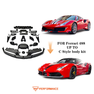 Kit carrozzeria auto stile <span class=keywords><strong>C</strong></span> per Ferrari 488 Spyder Body Kit in fibra di carbonio <span class=keywords><strong>F</strong></span>-er-<span class=keywords><strong>r</strong></span>-ari-Kit carrozzeria 488 - Product Image 2