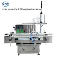 GUBEK Désembrouilleur automatique de bouteilles, vaporisateur d'huile liquide, parfum quantitatif, remplisseuse de bouteilles, capsuleuse