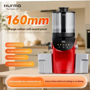 Robot culinaire, extracteur de jus lent, séparation pulpe-jus, calibre extra-large, mini presse-agrumes domestique, portable, automatique, 3L - Product Image 4
