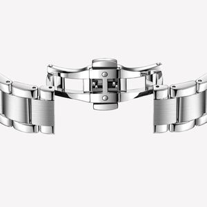 Montre mécanique automatique noire ajourée pour homme, cadeau de luxe, montre-bracelet tendance avec date, vente en gros - Product Image 3