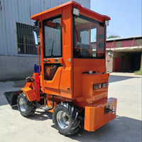 Mini Cargadora EPA Tier 4 Euro 5 de 1.2 y 1.8 Toneladas con Accesorios Multifuncionales, Motor Diésel de 25HP y Caja de Cambios de Alta Eficiencia