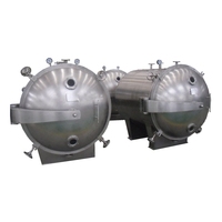Secador de Bandejas al Vacío Estático Industrial FZG con Control PLC, Ahorro de Energía, Capacidad de 240 kg para Procesamiento de Alimentos