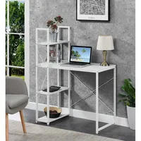 Bureau d'étude moderne en bois, très demandé, avec fonction assis-debout et étagère, couleur personnalisable