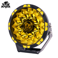 Nouveau 9 pouces haute puissance 140w Driving Spot Led lumières rondes, 10000lm Offroad Faros Led 4x4 Super Bright 9 Pulgadas