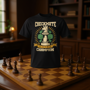 Camiseta Checkmate Champion Chess para entusiastas - Product Image 3