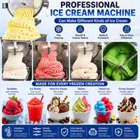 10~40LCilinder 40L~160L/H Chinese leverancier Professionele ijsmachine voor hard ijs en gelato