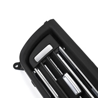 Grille d'aération centrale du tableau de bord 64229166885 compatible avec BMW Série 5 F10 F11 F18 Série 6 F06 2010-2017