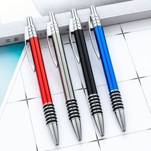 1.0Mm Aluminum Retractable Custom Logo Hotel Corporate Advertising Gift Multi-Color Metal Ballpoint <b>Pen</b> - Product Image 1
