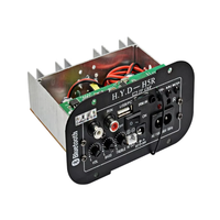 Carte d'amplificateurs audio pour voiture DIY 12V 24V 220V pour subwoofer linéaire et Bluetooth pour haut-parleurs de 5 à 8 pouces