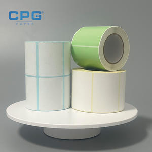 Etiquetas Térmicas Directas de Papel con Adhesivo Fuerte al por Mayor, 50x25mm 50x30mm, Etiquetas de Precio para Tiendas Minoristas y Boutiques - Product Image 1