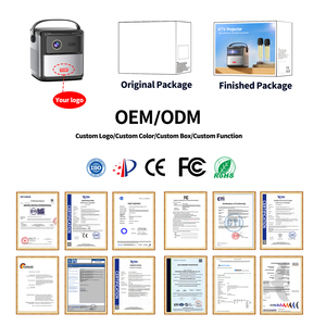 Proiettore Smart con <span class=keywords><strong>Batteria</strong></span> Integrata 1080P HDR10 DLP-LINK 3D Audio 2*10W Wi-Fi 6 1080p per Esterni - Product Image 5