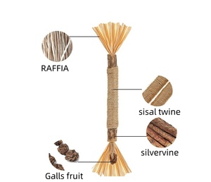 Silvervine มิ้นท์ให้แมวกัดเล่นให้แมวล้อเล่นของเล่นแมวบดฟันเคี้ยวไม้สำหรับฝึกออกกำลังกราม - Product Image 2