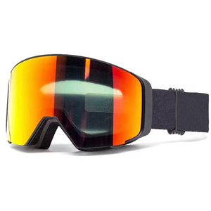 2023 mujeres hombres Snowboard deportes Googles Oem logotipo personalizado Otg Retro Anti niebla tapa gafas de nieve gafas de esquí magnéticas - Product Image 3