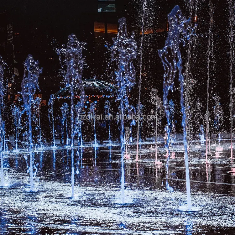 All'ingrosso all'aperto bambini che giocano acqua parco giochi musicale danzante fontana a secco