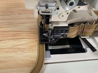 Machine à coudre industrielle pour le surjetage de matelas en cuir, machine à coudre pour reliure rigide, machine à coudre pour la fixation de couvertures RN4410-TQ