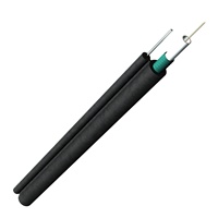 Armour Fig 8 Cable 144 Core Autoportante Cable de fibra óptica aérea Proyecto de Internet Ftth