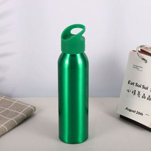 Promotional Custom Logo 650ml Aluminum Alloy Sports <b>Small</b> Mouth Outdoor Portable Climbing Travel Kettle Modern Water <b>Bottle</b> - Product Image 5