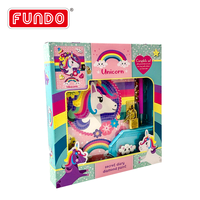 Kit de diamant personnalisé à faire soi-même pour enfants, journal de mode en diamant, peinture en diamant 5D
