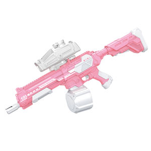 مسدس مياه كهربائي للأطفال ثنائي الوضعيات مع مزود مياه لأعلى و أسفل مسدس مياه آلي للعمل اليدوي - Product Image 1