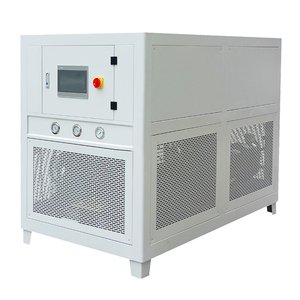 Refroidisseur d'eau industriel avec pompe et moteur, système de refroidissement basse température à eau/air, refroidisseur à vis à circulation continue - Product Image 2
