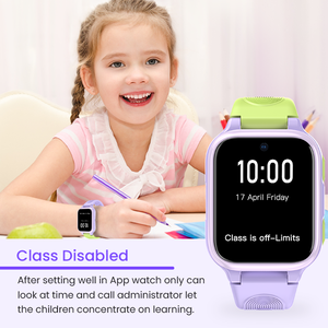 Montre connectée pour enfants LAGENIO 4G avec assistant d'apprentissage IA, <span class=keywords><strong>bon</strong></span> prix, appel SOS, appel vidéo, écran AMOLED - Product Image 1