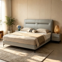 Offre Spéciale : Ensemble de Mobilier de Chambre d'Hôtel Moderne et Luxueux Personnalisé, Lit Confortable en Bois Massif pour Villas et Appartements