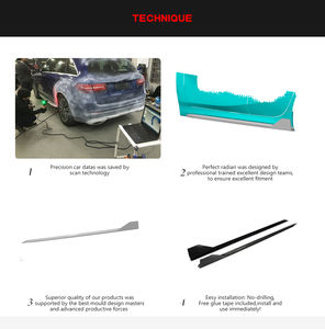 Jupes latérales de voiture en Fiber de carbone, 4 portes, pour <span class=keywords><strong>BMW</strong></span> <span class=keywords><strong>118i</strong></span> M135i <span class=keywords><strong>M</strong></span> <span class=keywords><strong>Sport</strong></span> 2020 — 2022, F40 - Product Image 6