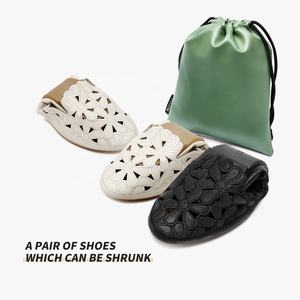 Nouveauté Été <span class=keywords><strong>2023</strong></span> : <span class=keywords><strong>Ballerines</strong></span> Noires Respirantes en Cuir PU pour Femme, Légères, Souples, à Bout Rond, et Faciles à Enfiler – Chaussures <span class=keywords><strong>Ballerines</strong></span> Personnalisées - Product Image 4