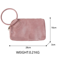 Vente en gros de sacs à main pour femmes sac de créateur de luxe pochette à anneau en métal pour femmes pochette à chaîne en cuir PU sacs de soirée