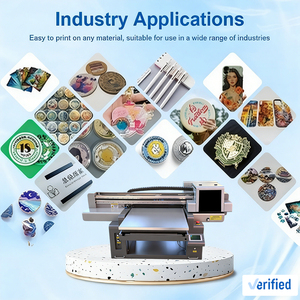 Impresora Plana de Inyección de Tinta <span class=keywords><strong>UV</strong></span> Vision Positioning 6090, Producción en Masa de Carcasas de Teléfono, Láminas de Acrílico Metálico, Tableros de Madera, Pegatinas para Insignias - Product Image 3