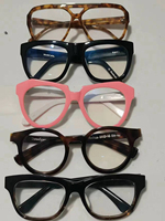 Déstockage Lunettes Unisexe Monture de Lunettes Optiques en Acétate Épais Surdimensionné Acétate Aléatoire Monture de Lunettes Optiques Lunettes Optiques
