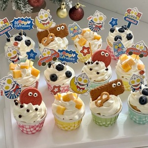 Thickened Leak Proof Rolled Edge Cake Cups Round Paper Eco Friendly Birthday Baking Supplies - Product Image 2