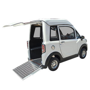 <span class=keywords><strong>Voiture</strong></span> électrique miniature à quatre roues <span class=keywords><strong>pour</strong></span> handicapés, <span class=keywords><strong>prix</strong></span> d'usine 2025, CE, rampe, traction avant, moteur à entraînement unique, sièges en cuir, phares LED - Product Image 1