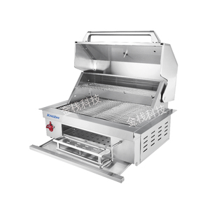 Lussuose Cucine da Esterno in Acciaio Stile Coreano, Bracieri a Carbone per Barbecue e Feste, Utilizzabili con <span class=keywords><strong>Legna</strong></span> e Particelle di Carbone - Product Image 3