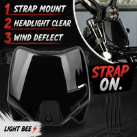 Pare-brise avant Super Septembre |   Accessoire tout-terrain durable pour Surron Light Bee