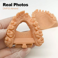 Resina para Modelos Dentales de Alta Precisión LEYI DMFO3, 1 kg/botella, 100% de Pureza, Resistente a los Arañazos, Fácil de Limpiar, Impresión Rápida para Clínicas y Laboratorios