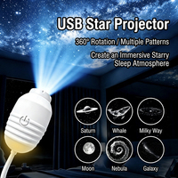 Projecteur d'étoiles Galaxy à commande tactile, veilleuse d'ambiance, nébuleuse, atmosphère, projection de la Voie lactée, lampe LED à intensité variable pour la maison et la chambre