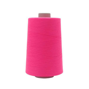 40s2 Fil à coudre en polyester teinté 100% haute ténacité Couleur et longueur personnalisées pour vêtements - Product Image 2