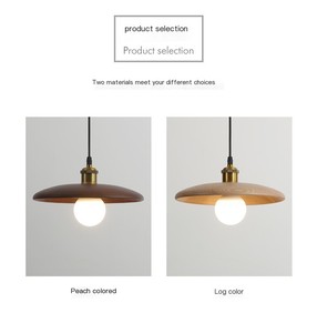 JYLIGHTING Lustre d'art de style rétro en bois antique Lustre de <span class=keywords><strong>plafond</strong></span> en perles de bois ancien Lampes suspendues d'éclairage - Product Image 6