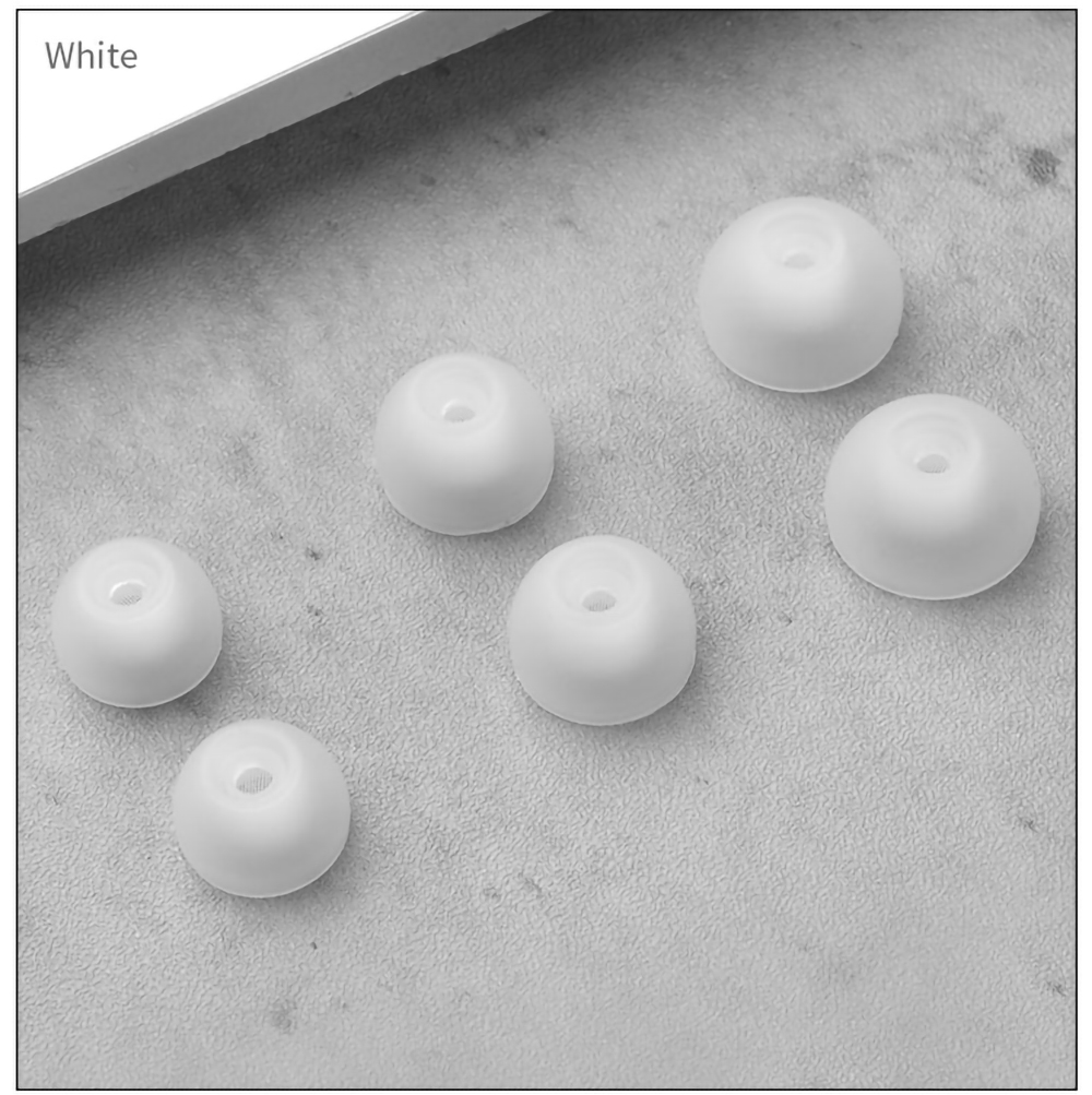 Blanc, L + M + S, 6 pièces