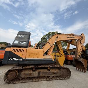 El más vendido Excavadora Hyundai 220LC-9S original usada Corea Rendimiento confiable Tipo de oruga Motor de núcleo Venta Shanghai - Product Image 6