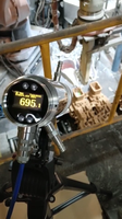 Pyromètre à infrarouge sans contact Sijie STRONG-GR-2514 en acier inoxydable pour la mesure de la température des lingots 250-1400°C, OEM/ODM