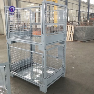 กล่องเหล็กแบบตาข่ายซ้อนได้เคลือบผงสำหรับอุตสาหกรรมยานยนต์ ยูโรพาเล็ต - Product Image 3