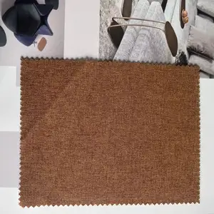 2024 новый дизайн тканый хлопок диван льняная ткань обивка для дома ткань
