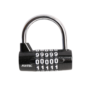 Serrure à combinaison en zinc FIXTEC de qualité industrielle et DIY avec roues à code à 5 chiffres, support OEM personnalisable FHLK46P PASSWORD L - Product Image 5