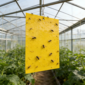 Trappole Adesive in Gel Giallo Non Tossico a Basso MOQ per la Cattura <span class=keywords><strong>di</strong></span> Insetti Volanti in Serre e Allevamenti - Product Image 1